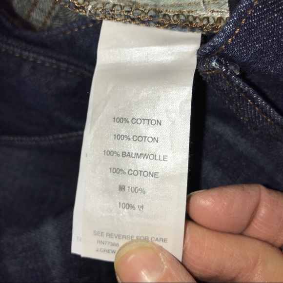 J. Crew Dark Wash Broken In Boyfriend Jeans SOLD - Picture 5 of 6